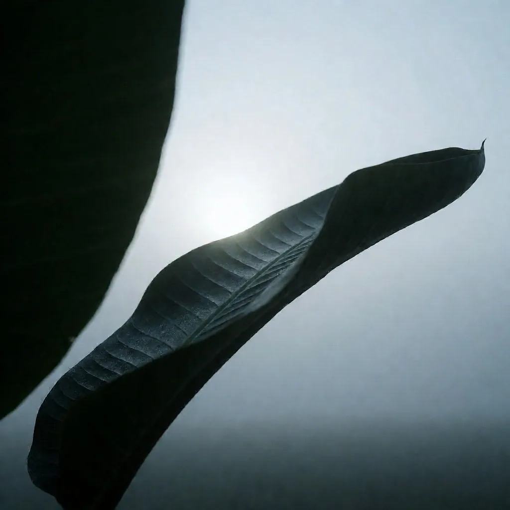 Tropical tree canopy at dawn